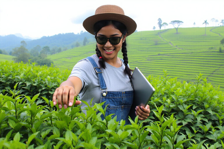 Exploring Tea Plantations in Ooty